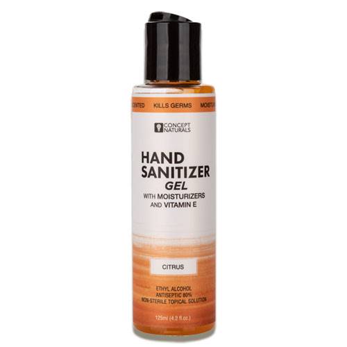 Hand Sanitizer Gel (citrus scent) 4.2oz - - CLEARANCE PRICE!